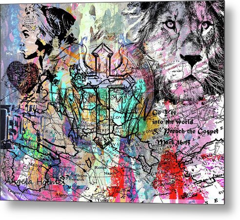 Go Ye into the World - Metal Print